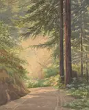 Lorenzo Palmer Latimer, A Road through the Redwoods