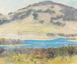 William Posey Silva, Carmel River (No. 1451), oil on canvas board