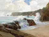 William Lees Judson, High Tide, oil on board