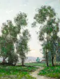 Dedrick Brandes Stuber, Landscape with Winding Path
