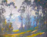 H. Raymond Henry, Springtime Melody, oil on canvas