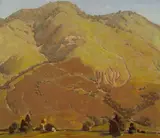 Ralph William Holmes, Sunlit Hillside
