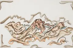 Cady Wells, Desert Hills (No. 79), 1933, watercolor on paper