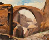 Alfred R. Mitchell, Rainbow Bridge, Arizona