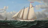 William A. Coulter, The Jennie Thelin off San Francisco Bay