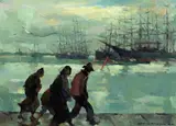 Armin Carl Hansen, Waterfront