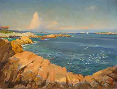 Richard Langtry Partington, Marblehead, Massachusetts, 1922, oil on canvas