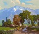 Marion Wachtel, High Sierra from Owens Valley, California