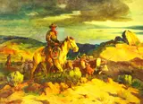 Olaf Wieghorst, Trail Herd (No. 2)