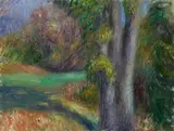 William James Glackens, The Tree Trunk