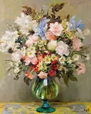 Marcel Dyf, Grand vase de fleurs (no. 914)