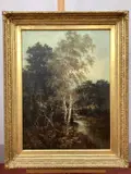 Melville Allan, A Wooded River...