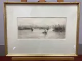 River Scene... by William Lionel Wyllie, sold Sep 2024