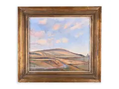 Karel Hofman, A Field, 20th century, Oil on canvas