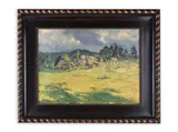 Jaroslav Panuška, Landscape with Cottages