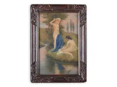 Bedřich Wachsmann ml., Bathing, Around 1910, Pastel, paper