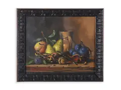 Vladimír Růžička, Paired Still Lifes, Second half of the 20th century, Oil on canvas on plywood