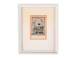Frantisek Tichy, Ilustrace - Vltava, 1958, Drypoint on paper