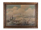 Antonín Augusta, Prague in Winter, First half of 20th century, Oil on canvas
