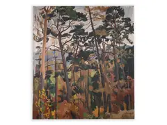 Innocenc Šamánek, Autumn Forest, 1942, Oil on canvas