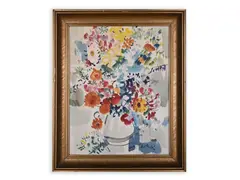 Eduard Milén, Still Life, First half of 20th century, Watercolour, paper