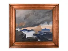 Josef Nastoupil, High Tatra Mountains, 1931, Oil on canvas