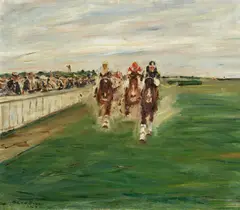 Finish by Otto Dill, 1923, Öl auf Leinwand, sold Nov 2024