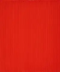 Jakob Gasteiger, Ohne Titel (Rot), 2007, Mischtechnik auf Leinwand
