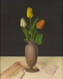 Josef Mangold, Stillleben, Um 1927, Öl auf Holz