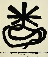 Walter Dahn, Ohne Titel, 1986, Acryl auf Leinwand