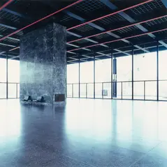 Neue Nationalgalerie Berlin VI by Candida Höfer, 2001, C-Print, sold Nov 2024