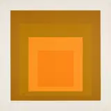 Josef Albers, SP XI, 1967, Farbserigrafie auf Karton