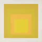 SP II by Josef Albers, 1967, Farbserigrafie auf Karton, sold Mar 2025