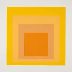 Josef Albers, SP IV, 1967, Farbserigrafie auf Karton