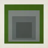 SP III by Josef Albers, 1967, Farbserigrafie auf Karton, sold Mar 2025