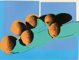 Andy Warhol, Cantaloupes I, 1979, Farbserigrafie auf Strathmore Bristol Paper