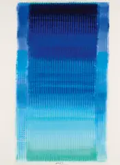 Heinz Mack, Ohne Titel (Chromatische Komposition), 1992, Pastellkreide auf Hahnemühle (Wasserzeichen)