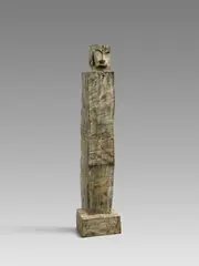 Dietrich Klinge, Der Weg, 1994, Bronze, grünbraun patiniert