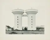 Bernd und Hilla Becher, Doppelwasserturm (Aus: Sechs Doppelwassertürme), Ca. 1972, Offset