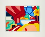 Tom Wesselmann, Still-Life With Blonde, 1999, Farbserigrafie auf Karton