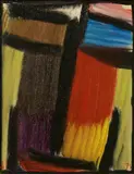 Meditation by Alexej von Jawlensky, 1935, Öl auf Papier mit Leinenprägung, sold Nov 2024