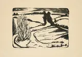Erich Heckel, Winter in Angeln, 1954, Lithografie auf Bütten