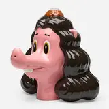 Nicasio Fernandez, Blooming, 2021, glazed porcelain, glass