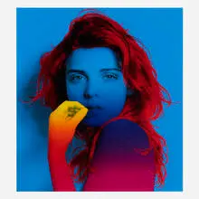 True Blue by Jenny Morgan, 2015, screenprint in colors, sold Sep 2022