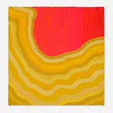 Sam Friedman, Untitled, 2014, acrylic on canvas laid to panel