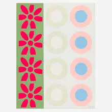 Peter Gee, Untitled, c. 1960, screenprint in colors
