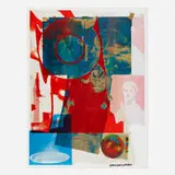 Robert Rauschenberg, Quarry Local One, 1968, offset lithograph in colors