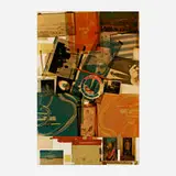 Robert Rauschenberg, CORE poster, 1965, offset lithograph and screenprint in colors with varnish