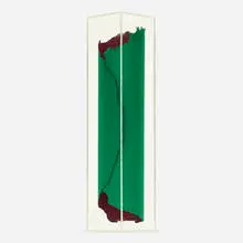 Dan Flavin, Guggenheim Tondo, 1992, mezzotint in colors on handmade paper