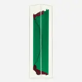 Dan Flavin, Guggenheim Tondo, 1992, mezzotint in colors on handmade paper